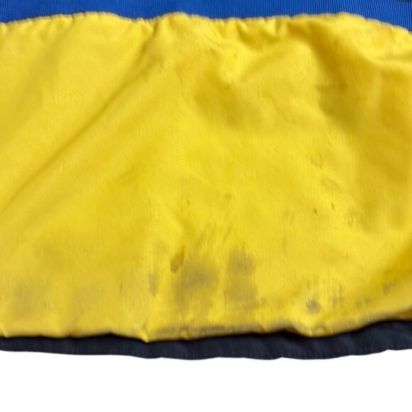 Gap Toddler 4 Navy Blue Yellow Winter Ski Zip Up Hoodie Heavy Coat - Picture 9 of 10